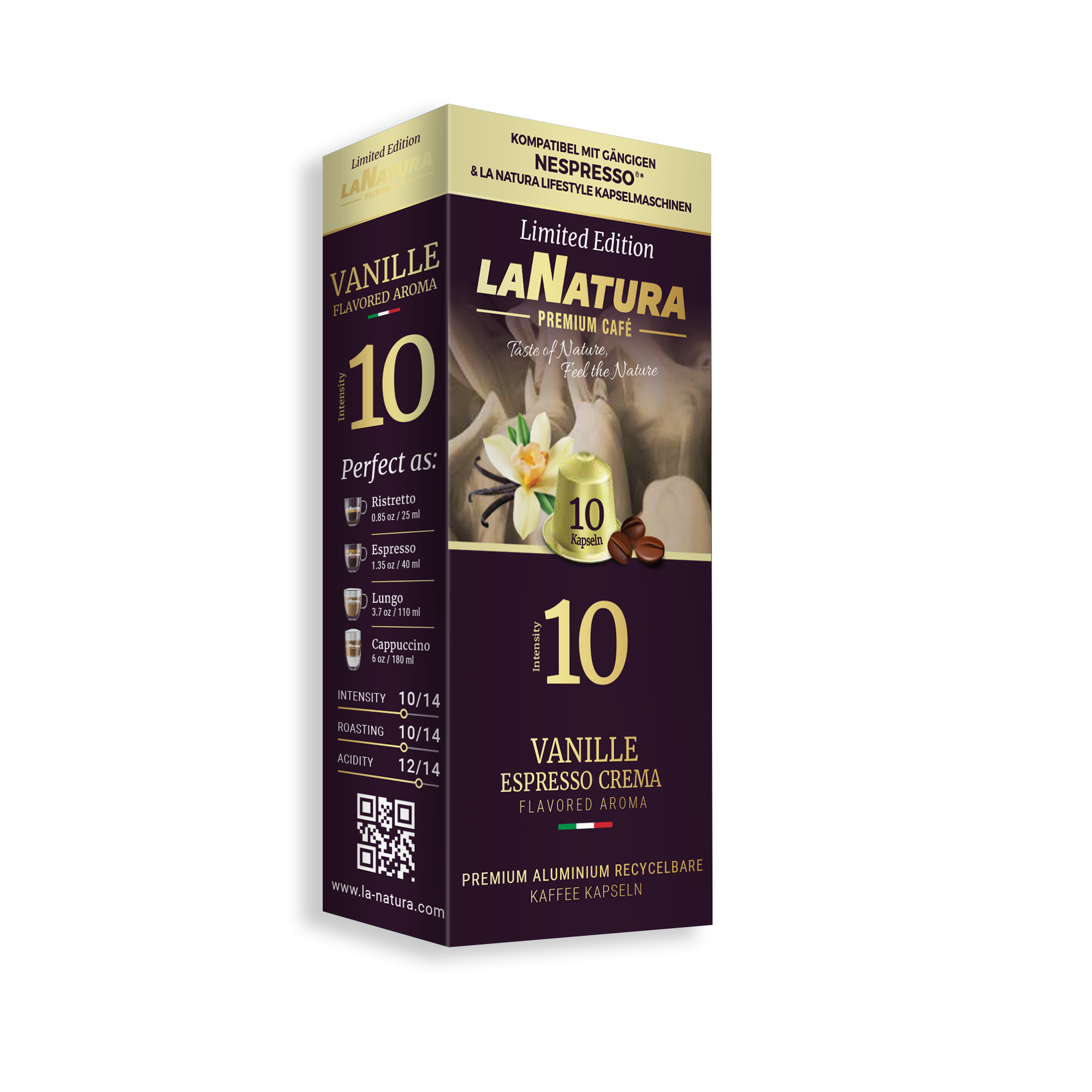 Crème expresso à la vanille