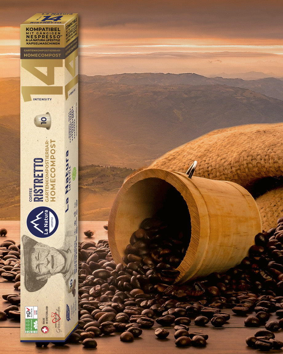 Heimkompostierbare Kaffeekapseln