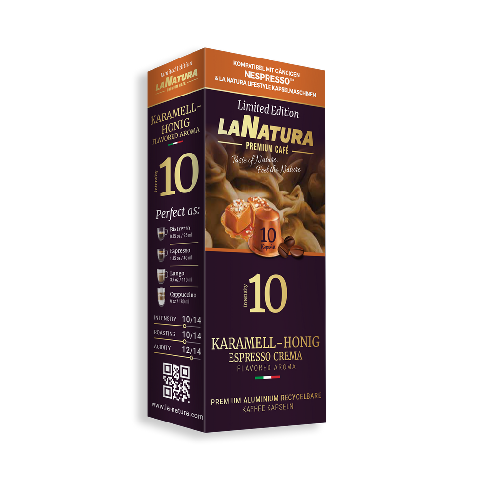 Karamell-Honig Espresso Crema