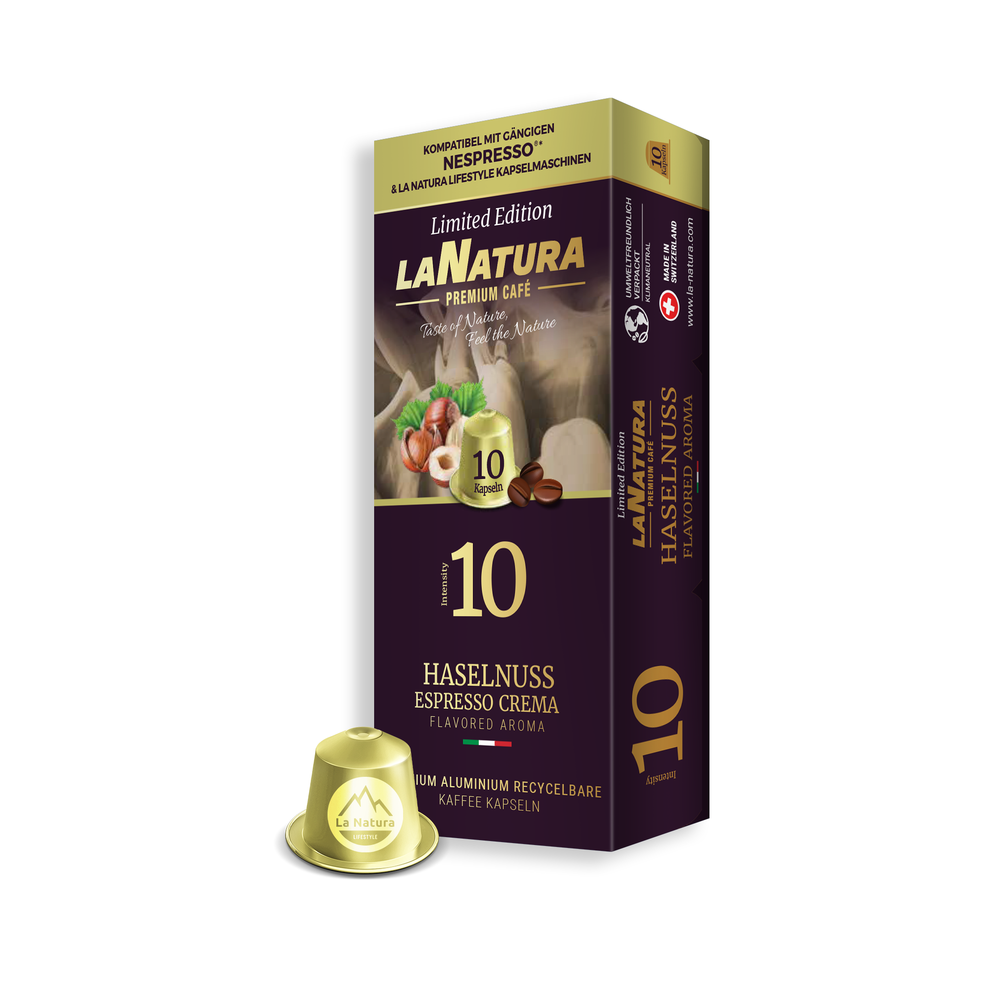 Haselnuss Espresso Crema
