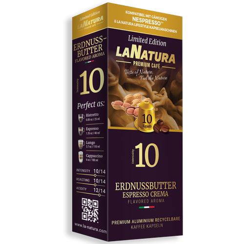 Erdnussbutter Espresso Crema