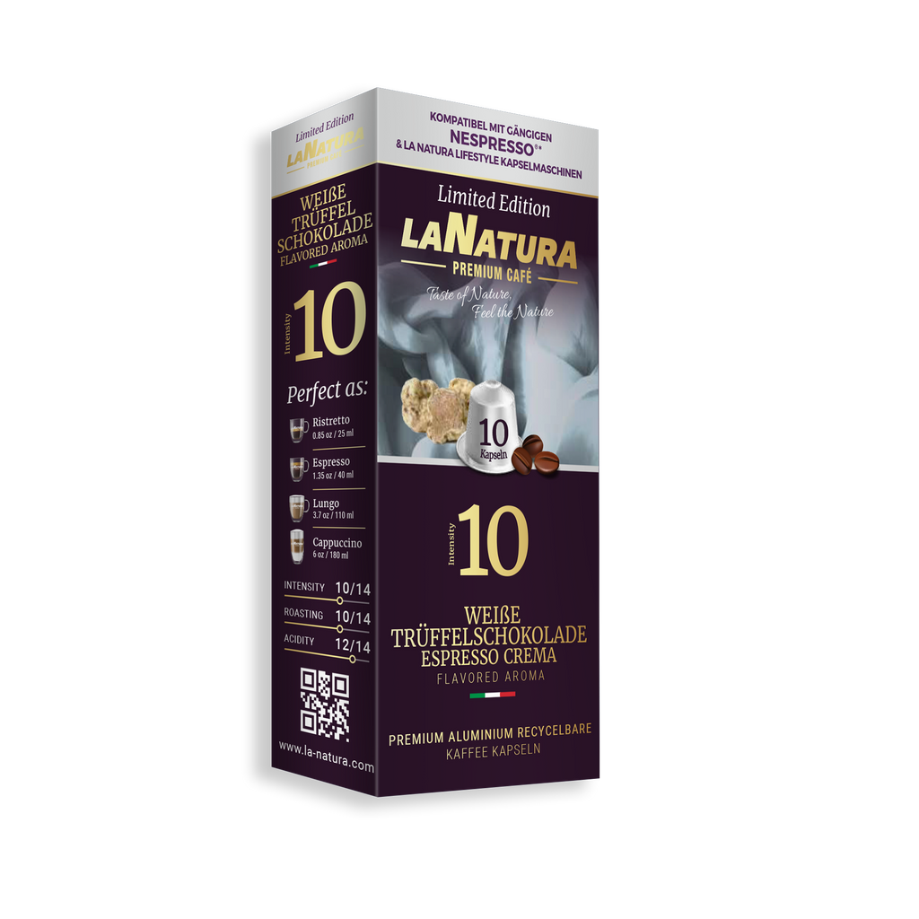 Weisse Trüffelschokolade Espresso Crema