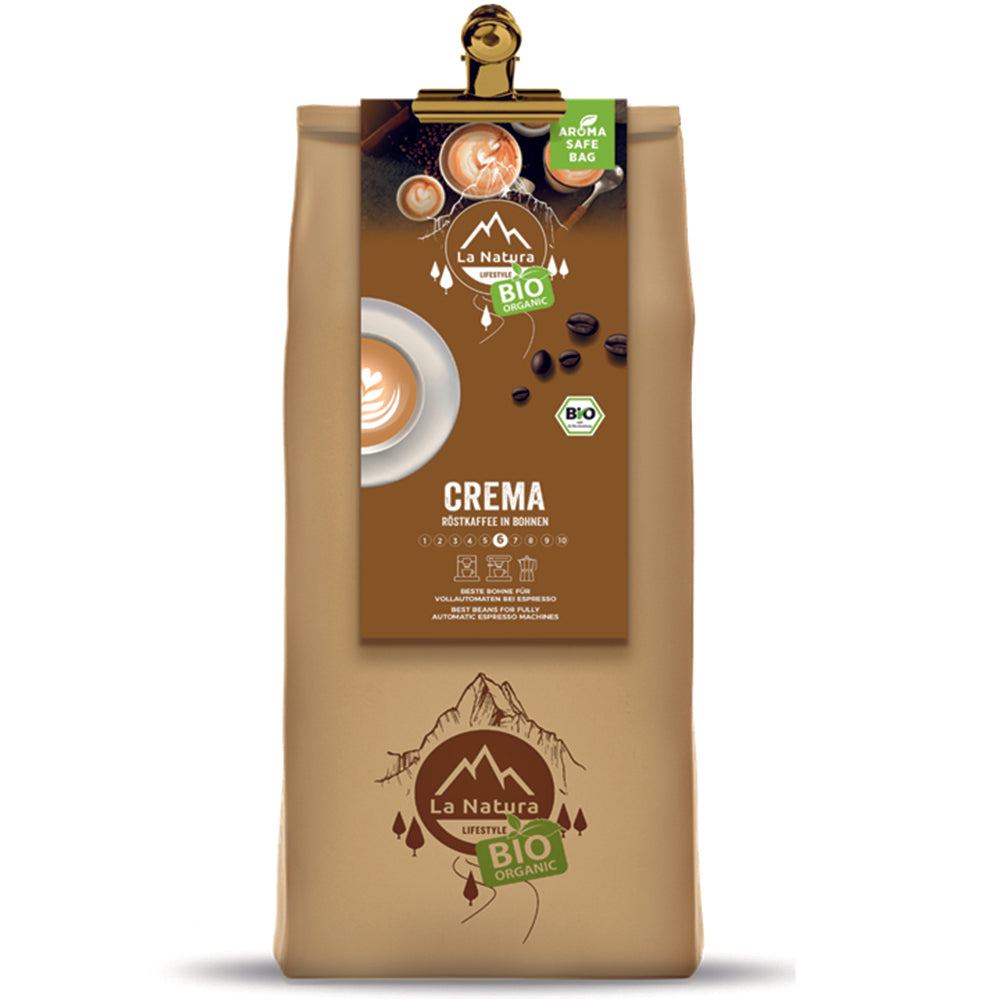 BIO Kaffeebohnen Crema, 1000g
