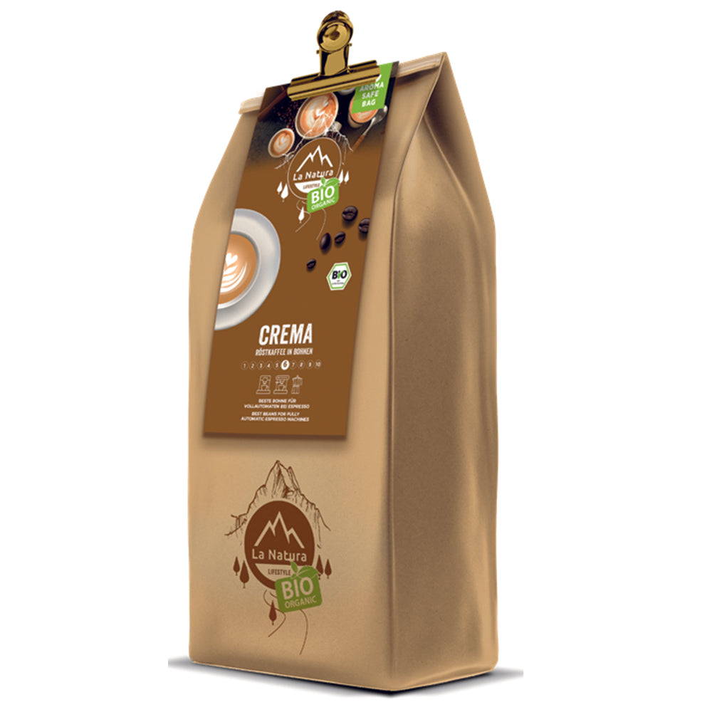 BIO Kaffeebohnen Crema, 1000g