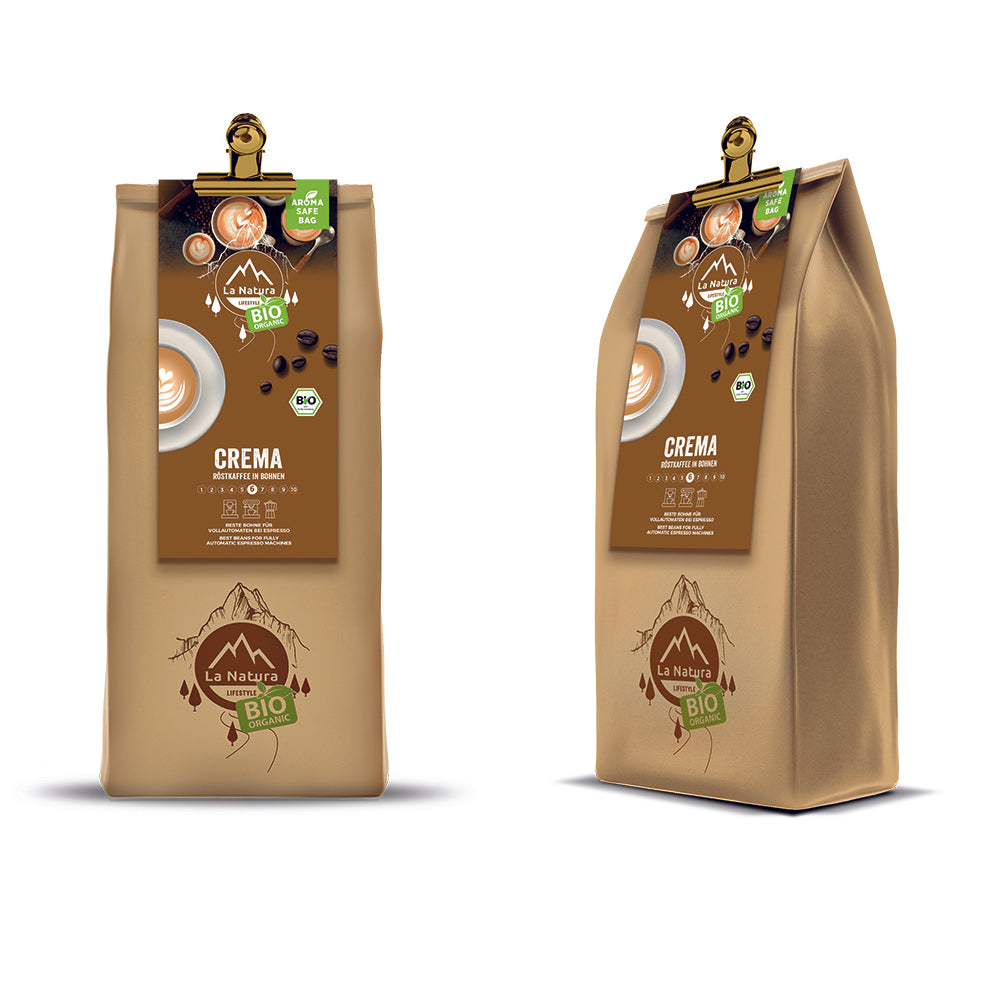 BIO Kaffeebohnen Crema, 1000g