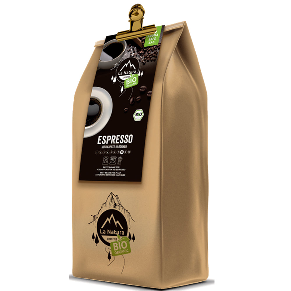 Espresso Bio Kaffeebohnen La Natura