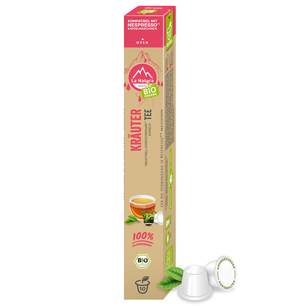 Kräuter Tee Kapseln Bio Nespresso kompatibel