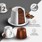 Recyclebare Espresso Alu Kaffeekapseln