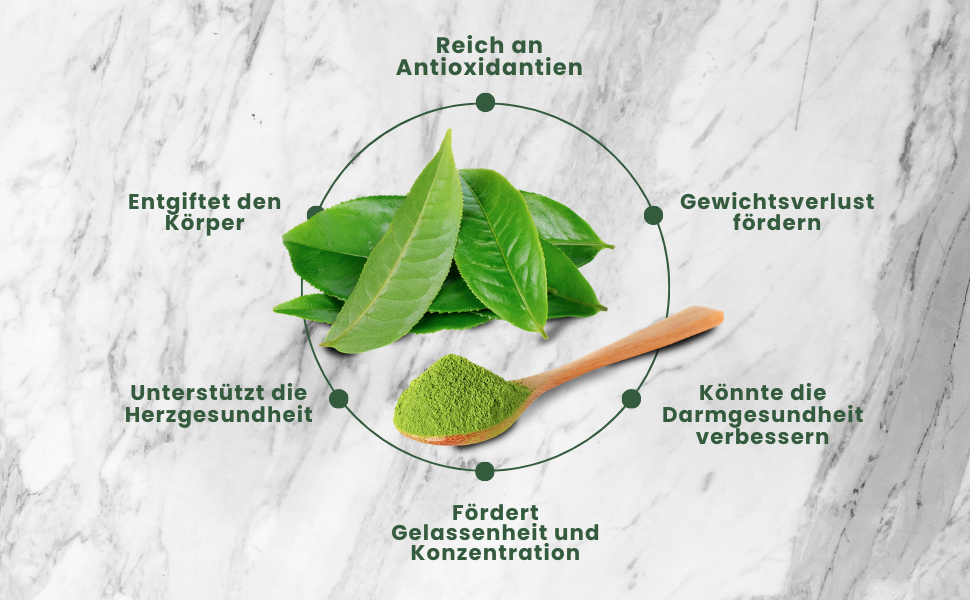 Die Vorteile von matcha für die Gesundheit
