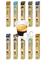 Set de café gourmet BIO - 100 capsules